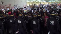Calais  - une manifestation en soutien aux migrants dégénère-RCItFtBA89E