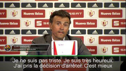 Barça - Enrique : ''C'est mieux pour tout le monde''