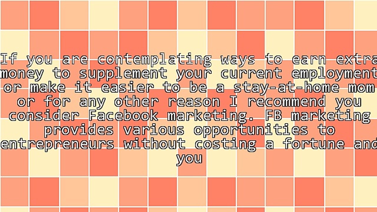 Facebook: An Easy Way To Market Online