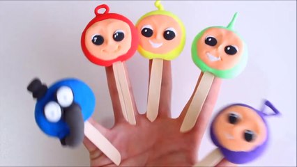 Teletubbies Play Doh Ice cream finger family Song-ydW0mNcA4-Q