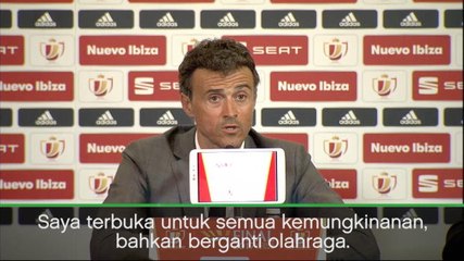 SOCIAL: Sepakbola: Enrique Ganti Bidang Olahraga?