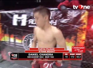 One Pride MMA Straw Weight, Daniel Chandra VS Santoso