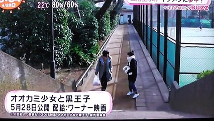 オオカミ少女と黒王子：主演の二階堂ふみさんと山崎賢人さ�