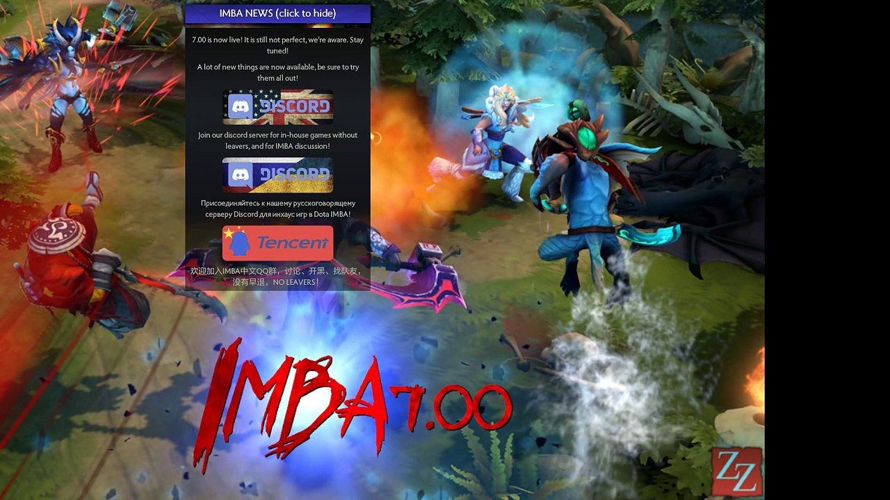 Dota 2: 10v10 IMBA - Phoenix Fire!