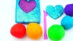 Learning Colours Learn Colors with Play  bow Ice Cream Popsicle Heart Glitter