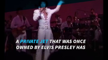 Jet owned by Elvis auctioned off after 35 years