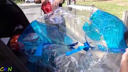 X-Shot GIANT BubblFun Run & Smash Roll & Crash With Ckn Toys-Jo4X2I