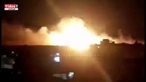 انفجارات ضخمة جنوب ليبيا عقب شن طيران مجهول 14 غارة جوية