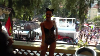 Grosse ambiance dans les rues de Monaco pendant le Grand Prix