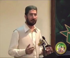 Sahibzada Sultan Ahmad Ali Sb Giving Special Remarks About The Challenges Of Pakistan