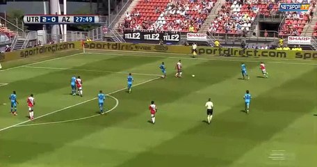 Sebastien Haller  Goal HD - Utrecht	2-0	AZ Alkmaar 28.05.2017