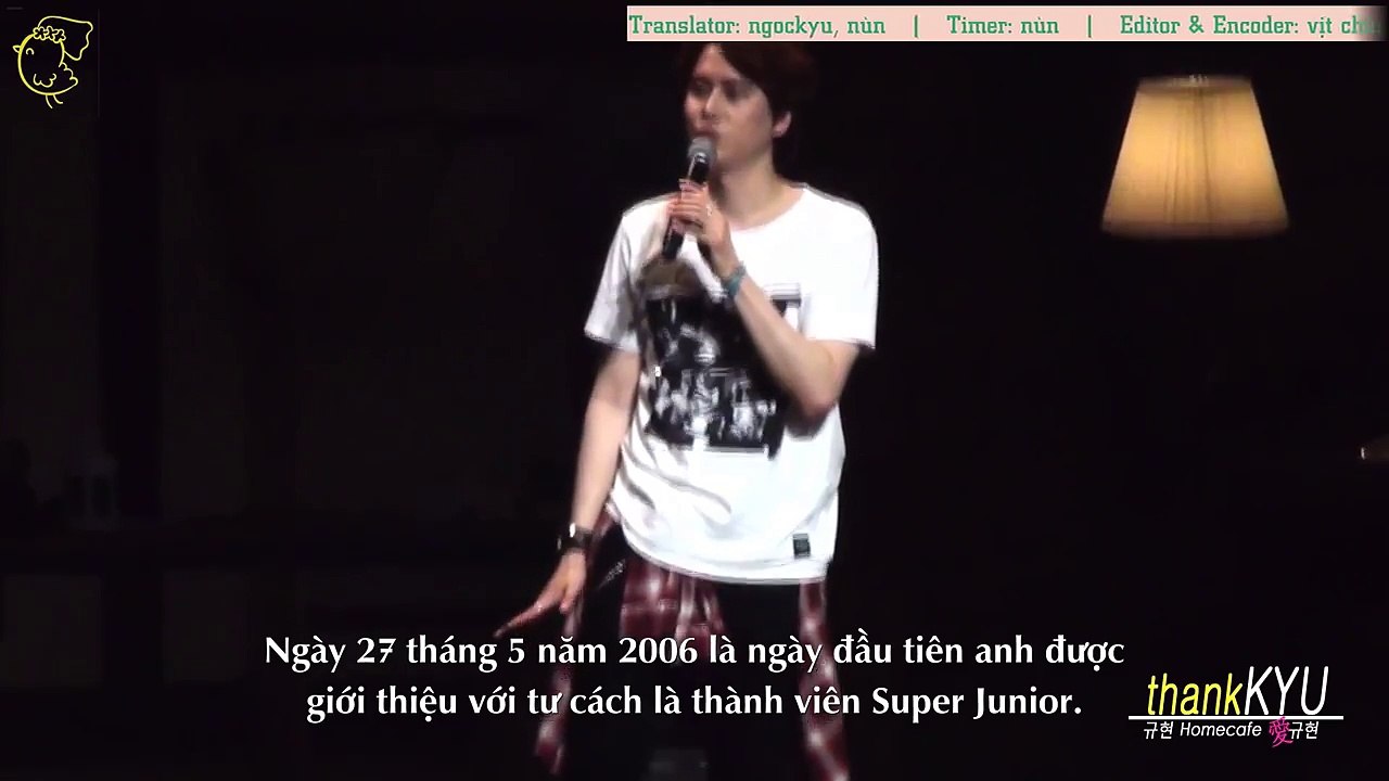[Vietsub][Chicken] 160527 Kyuhyun kỷ niệm 10 năm debut - Knick Knack at Nagoya Ending Ment