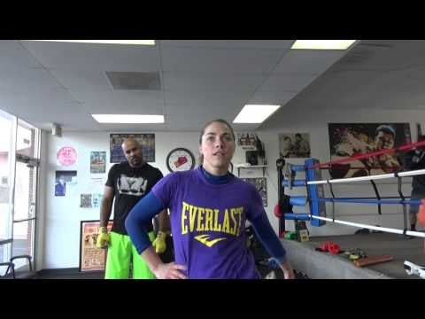 female boxer was happy ronda rousey lost just becuase ring magazine cover EsNews Boxing