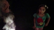 HUGE New Years 2017 Fireworks Show Fun Party in Our Backyard Sparklers M&Ms b