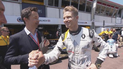 GP de Monaco - Nico Hülkenberg en mode Star Wars !