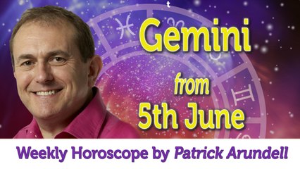 Gemini Weekly Horoscope from 5th June - 12th June 2017