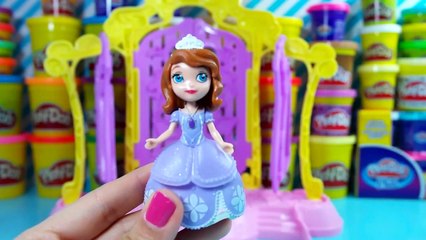 Disney Princess Sofia the First Play Doh Dress Playdough Toy Video,Animated Cartoons movies 2017