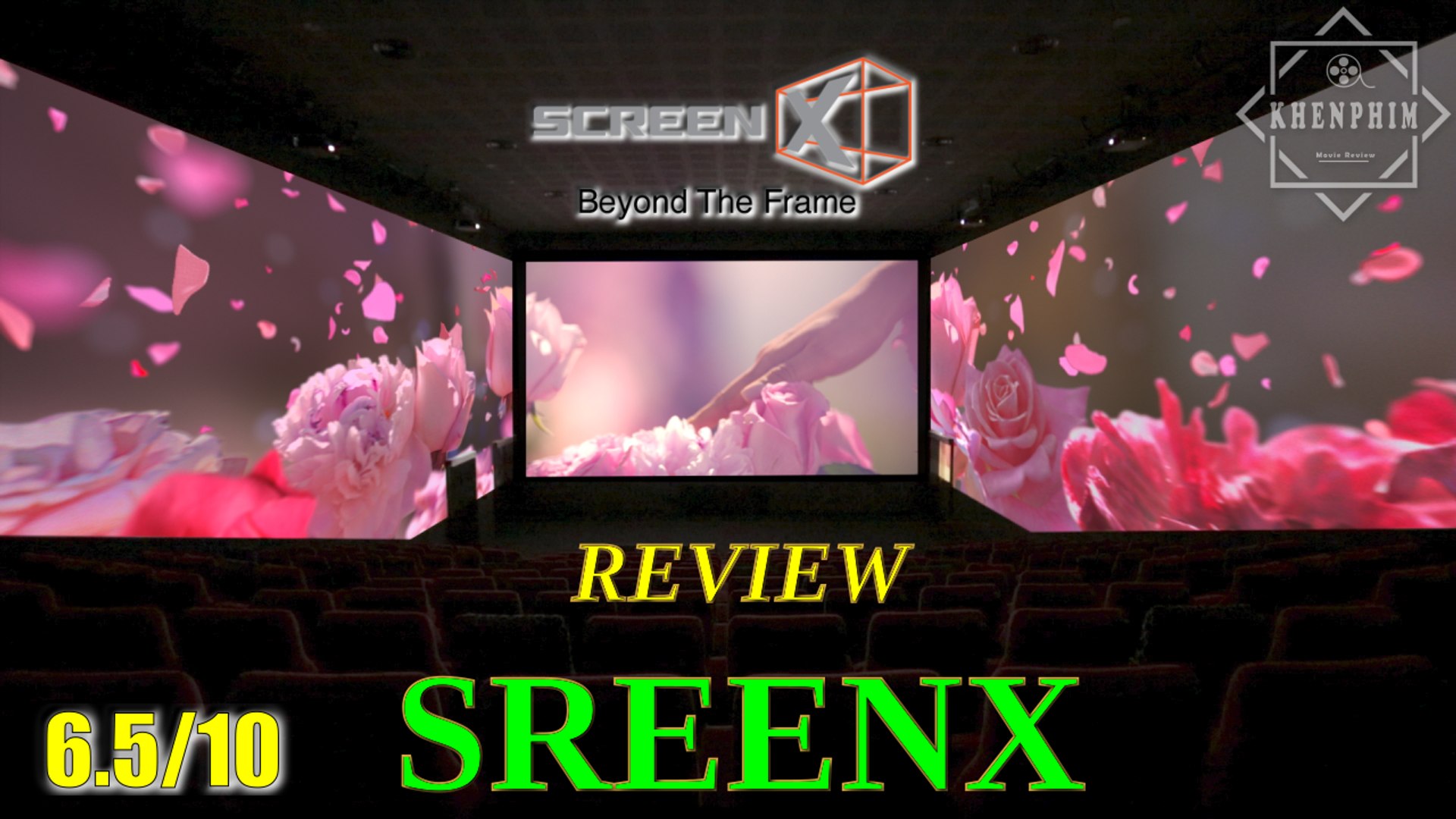 ⁣Review nhanh rạp ScreenX - Công nghệ phòng chiếu phim đa diện ScreenX là gì? - Khen Phim