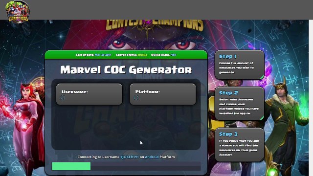 Marvel Contest of Champions Cheats / Marvel Contest of Champions Hack Download (Gold/Units)