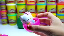 Hello Kitty Surprise Eggs Play Doh Mickey Mouse Frozen olaf Sofia Disney princess egg,Animated Cartoons movies 2017