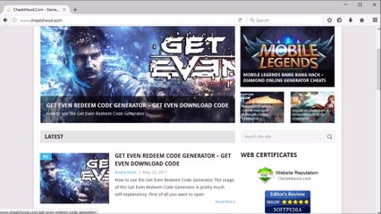 Get Even Redeem Code Generator Free on Xbox One, PS4, PC
