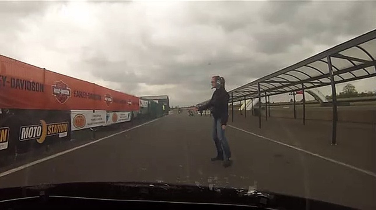 バイク ロードレース IRON BIKERS 2017, BSA B50, FROG RACING TEAM, session samedi AM