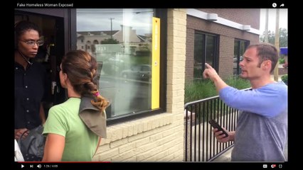 ARRESTED  Fake Homeless Woman Exposed as Micha Dominguez