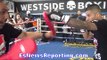 Ivan Delgado SHOWS OFF QUICK HANDS in RAPID PAD WORK - EsNews Boxing