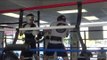 ADAM LOPEZ SON OF HECTOR LOPEZ IMPRESSIVE SKILLS SPARRING A PRO 24 FIGHTS EsNews Boxing