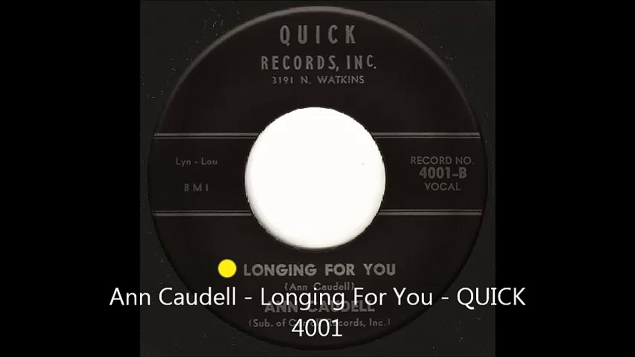 Ann Caudell - Longing For You - QUICK 4001