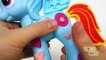 [Play-doh] Play Doh My Little Pony Rainbow Dash Dress up Design Style Salon Playset MLP