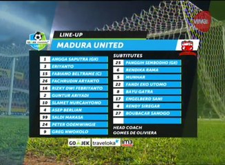Gol dan Highlight, Sriwijaya FC VS Madura United 0-0