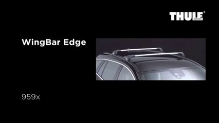 Установка WingBar Edge на интегрированные рейлинги
