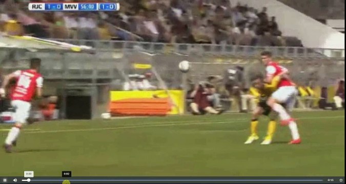 Νικ Kuipers Red Card - Roda J.C. vs MVV Maastricht 1-0 28.05.2017 (HD)