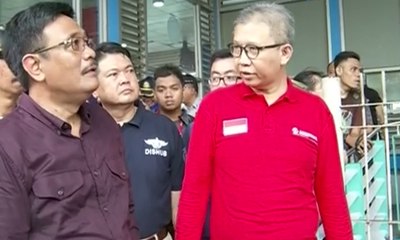 Djarot Tinjau Halte Kampung Melayu