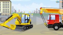 JCB Excavator & Heavy Machinery - Construction video for kids