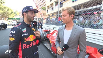 Grand Prix de Monaco - Ricciardo sur le podium
