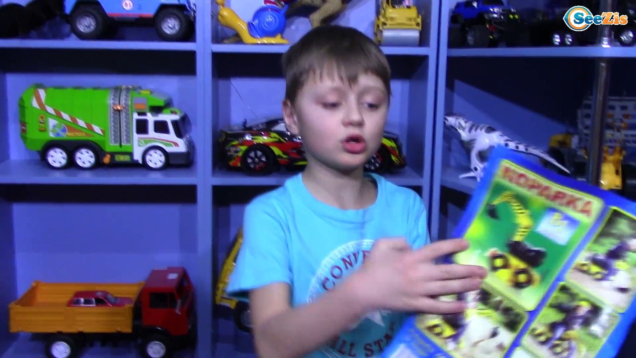CARS TOYS BRUDER DIGGER Брудер Машинки Обзор Иг...