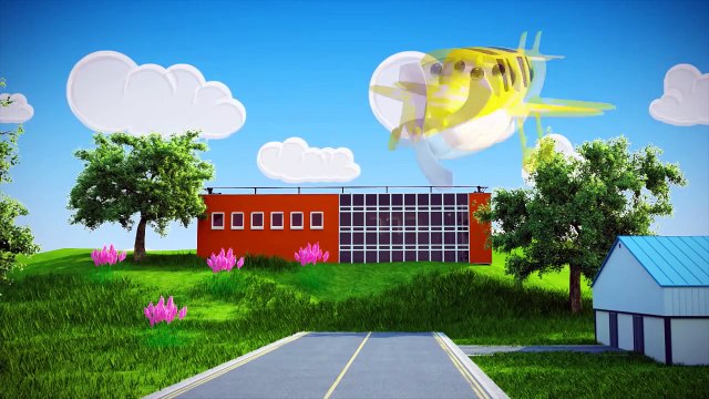 Counting song 5 Little Airplanes for children,