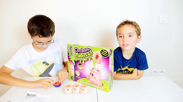 JEU - COCHON MORVEUX - Les doigts dans le nez ! - Jeu de société