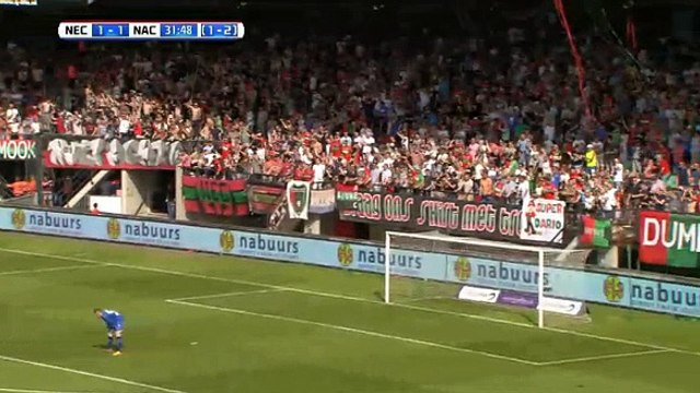 Breinburg GOAL (1:1) NEC Nijmegen vs NAC Breda