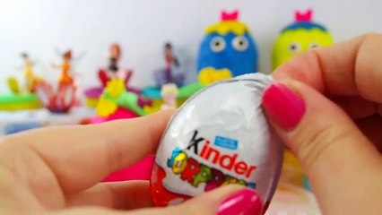 Sequenza 01Viqel 6 marzo 2015 con play doh eggs e ovetti frozen e ovetto kinder-