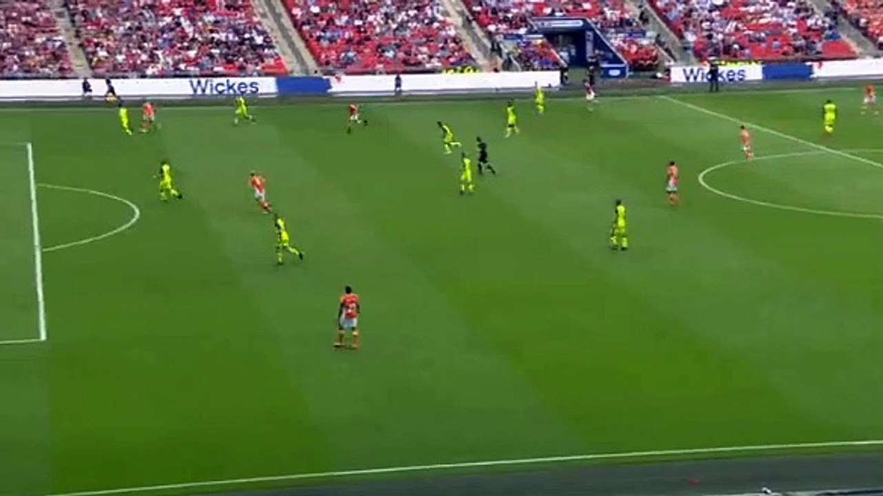 Cullen GOAL (2:1) Blackpool vs Exeter City