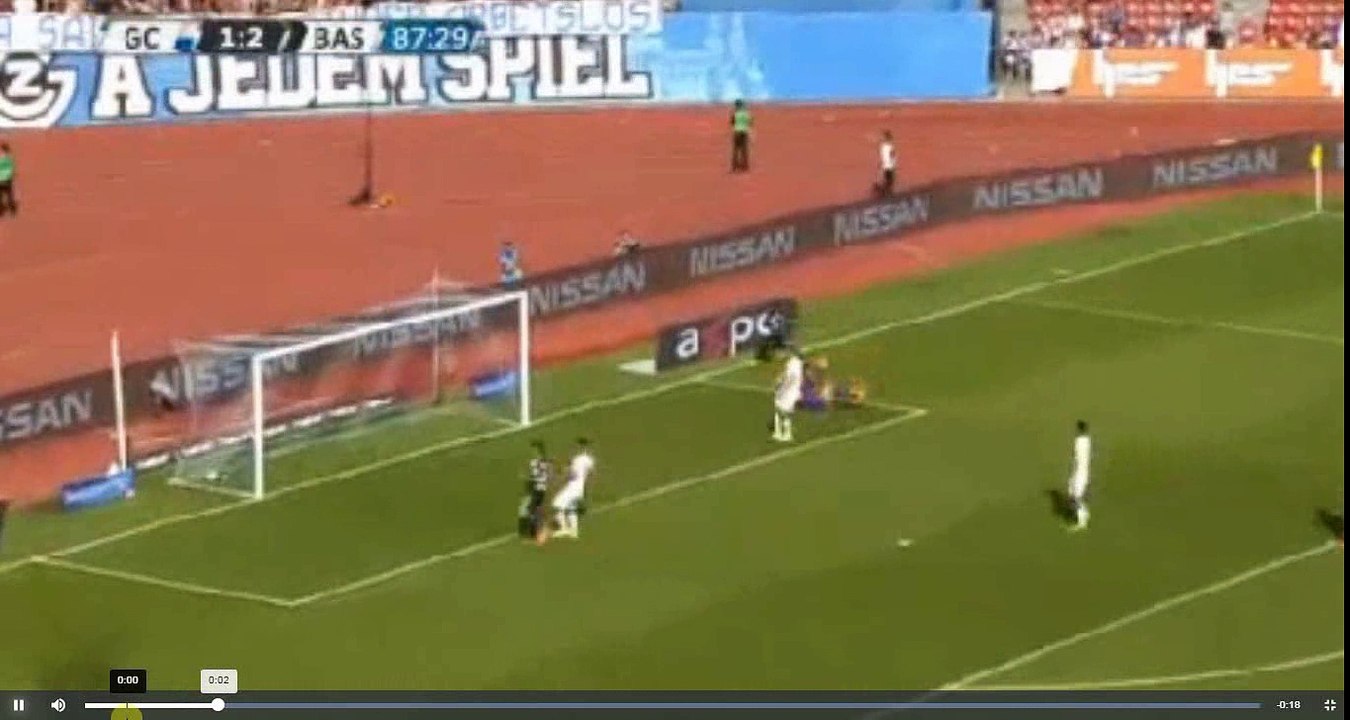 Seydou Doumbia Second Goal - Grasshopper Club Zurich vs FC Basel 1-3  28.05.2017 (HD)