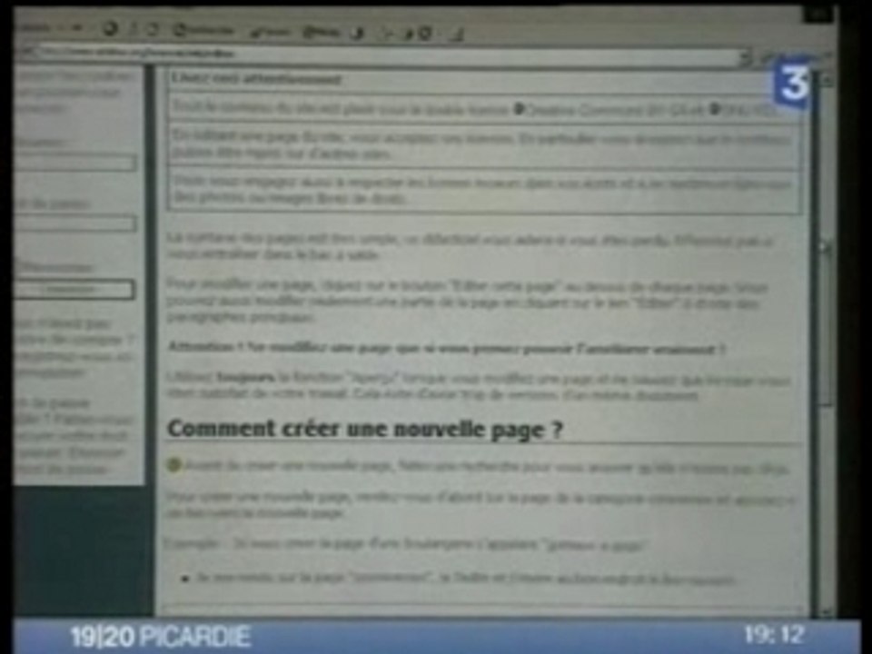 Urbibus.org au 19-20 de France3 Picardie