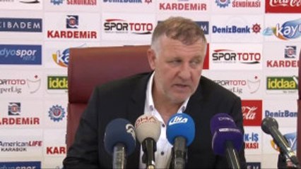 Bakkal: "Puan Aldığımız İçin Sevinçliyiz"