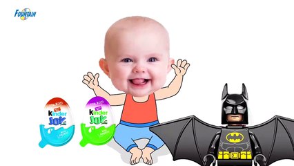 Bad Baby crying and learn colorqul Kinderjoy Vs Batman (Cars For Kids TV)