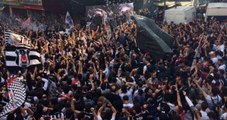 Beşiktaş Taraftarı Çarşı'da Şampiyonluğu Bekliyor