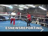NONITO DONAIRE - EXPLOSIVE punching power on the mitts EsNews Boxing