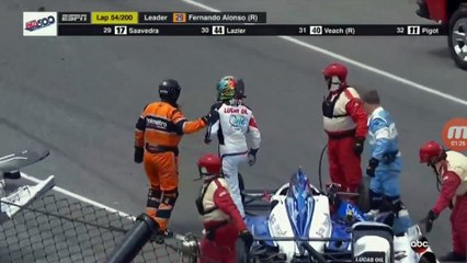 L'impressionnant accident de Scott Dixon lors des 500 Miles d'Indianapolis